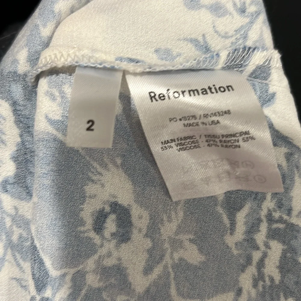 Reformation Benny cutout crepe midi dress size 2 - Picture 7 of 7